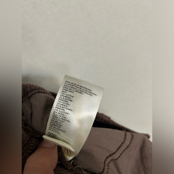 Anthropologie Pilcro Yaya Corduroy Crop Flare Jeans Womens 29 - Picture 8 of 8